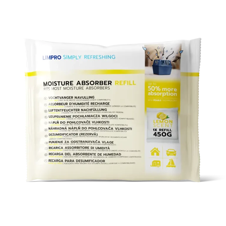 Limpro Vochtvanger Navulling 450 gram Lemon