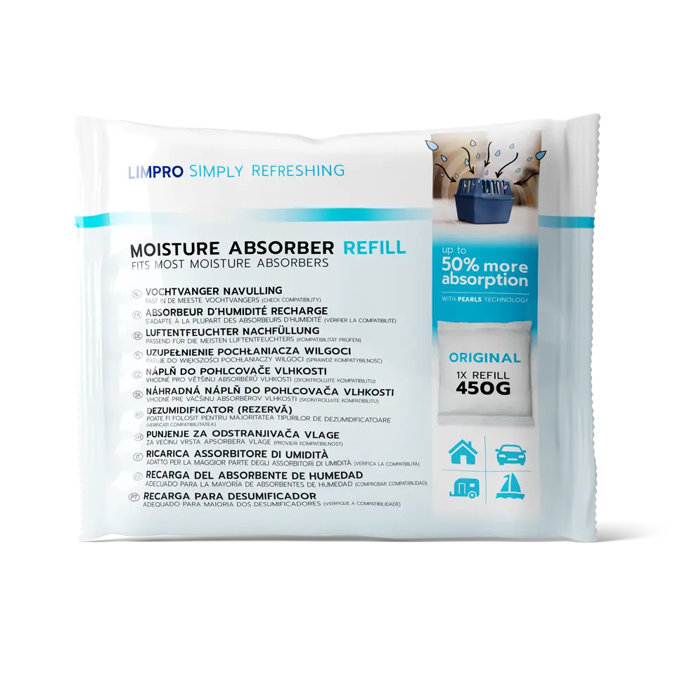 Limpro Vochtvanger Navulling 450 gram Original